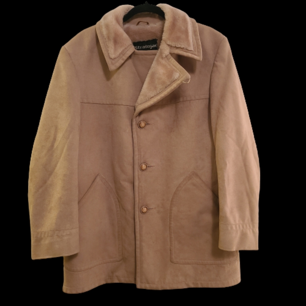 Mens Stratojac Strato Suede Coat